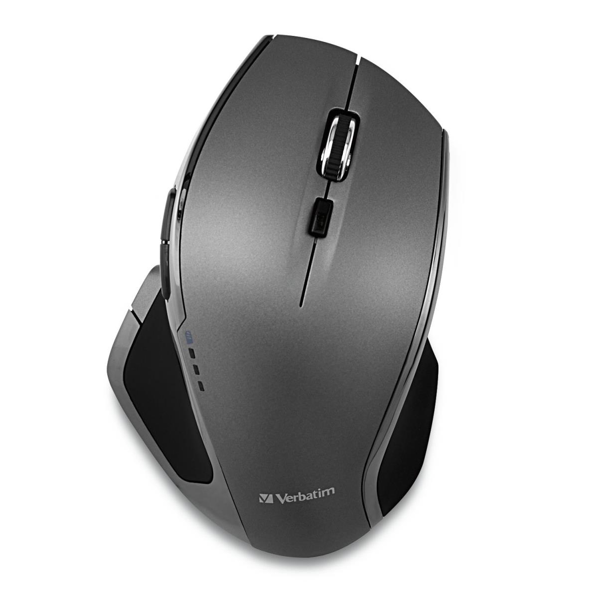 WIRELESS DESKTOP MOUSE DELUXE 8 BUTTON BLUE LED thumbnail
