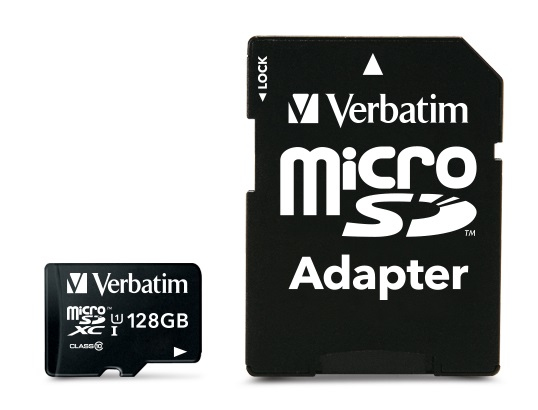 128GB microSDHC C10/U1+ adapter thumbnail
