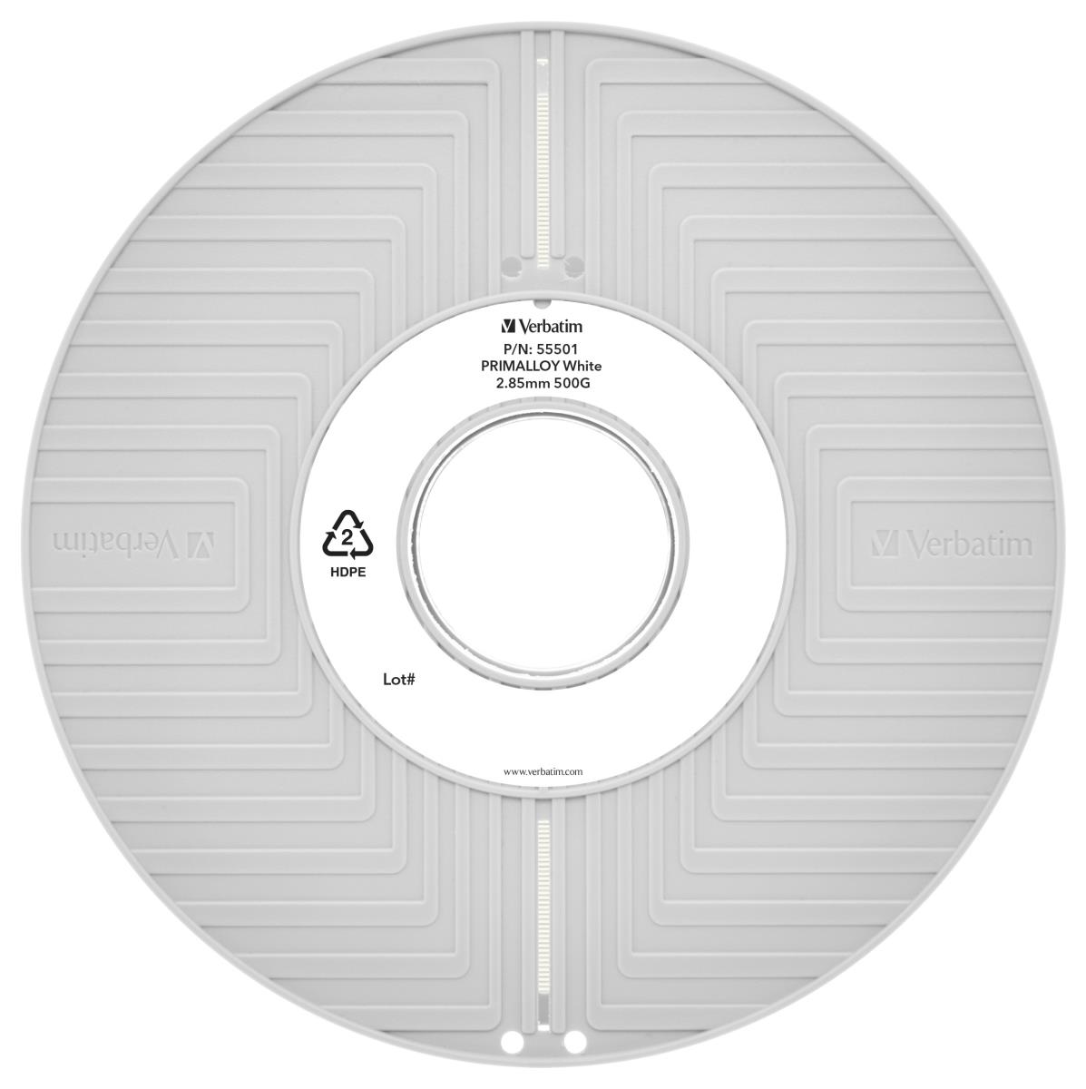 Primalloy 2.85mm white 500g reel thumbnail