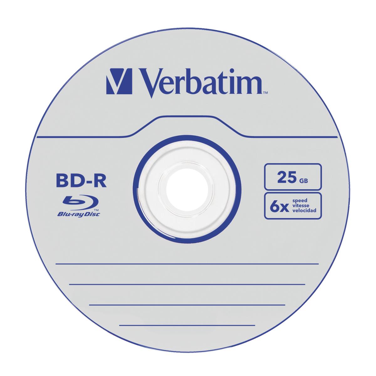 BD-R DATALIFE 25GB 6X WHITE BLUE SURFACE 50 PK SPIN thumbnail