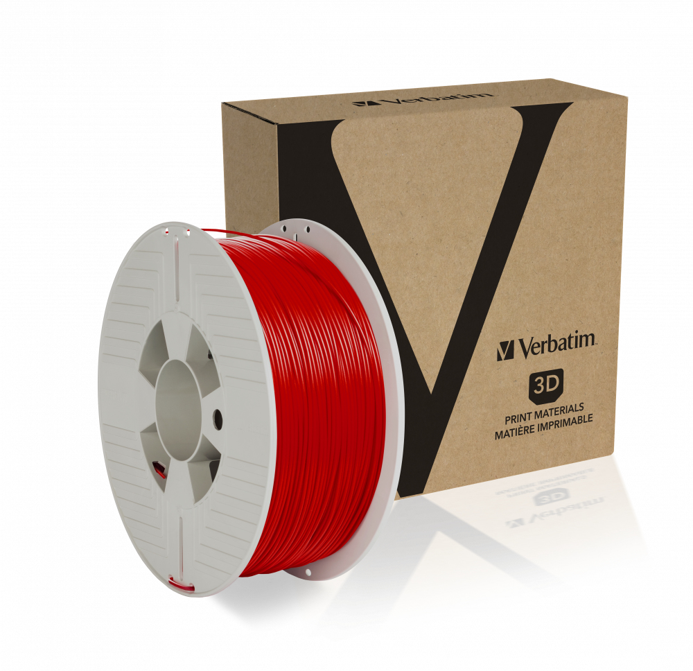 3D PRINTER FILAMENT ABS 1.75MM 1KG RED thumbnail