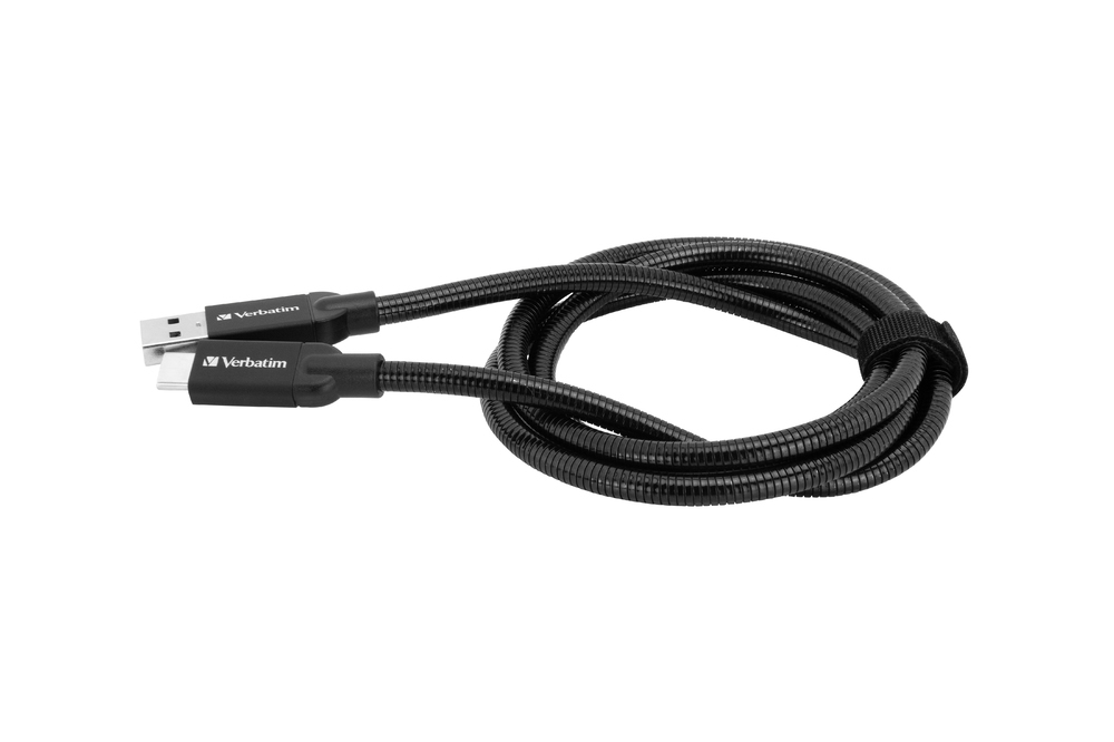 USB 3.1 TYPE-C TO USB-A STAINLESS STEEL CABLE 100CM thumbnail
