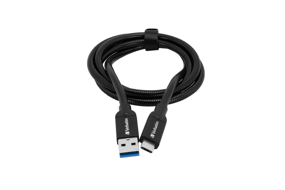 USB 3.1 TYPE-C TO USB-A STAINLESS STEEL CABLE 100CM thumbnail