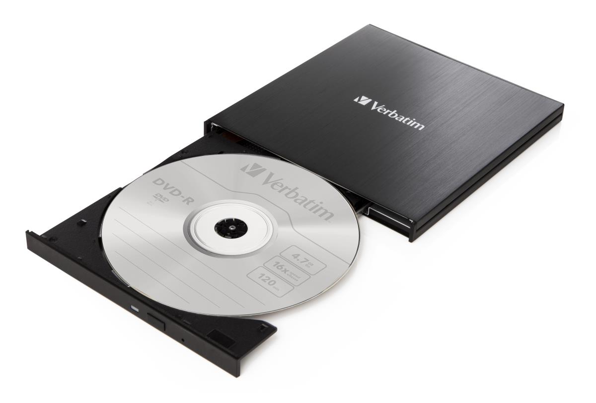 External Slimline CD/DVD Writer USB 3.2 Gen 1/USB-C thumbnail