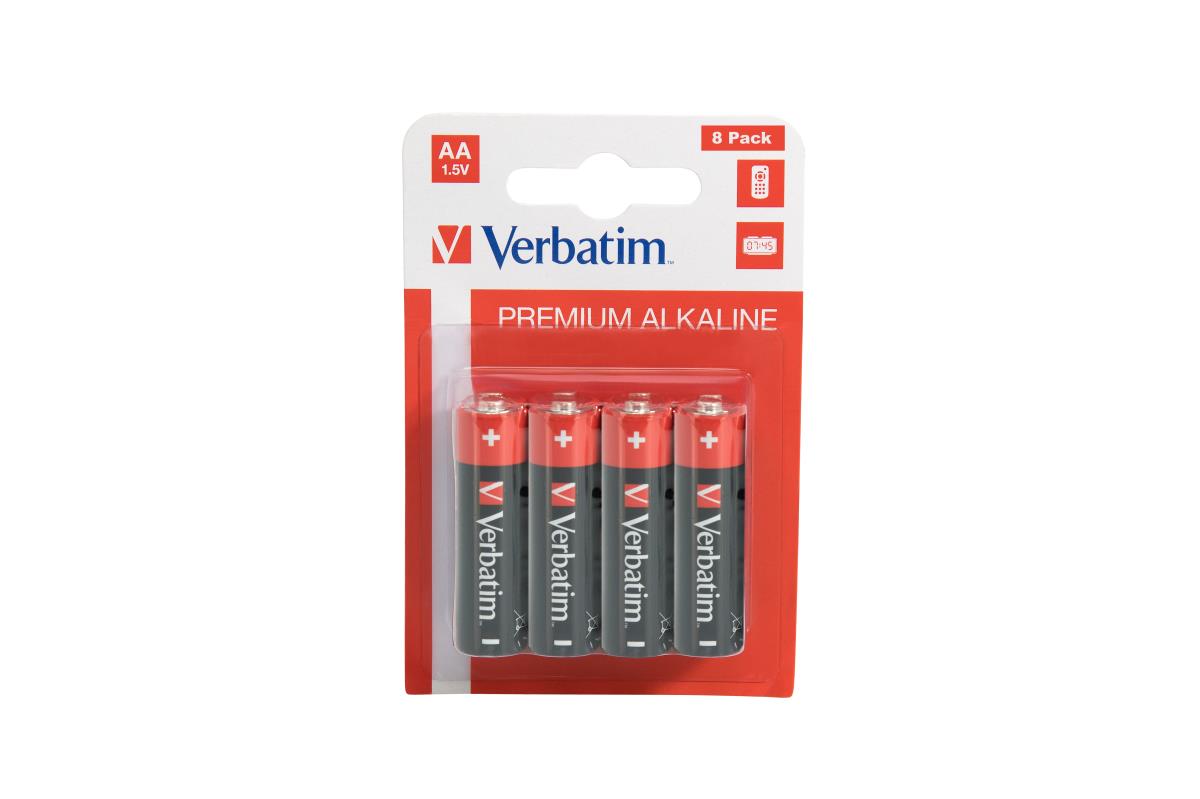 (49503) AA Battery Alkaline 8 Pack (Hangcard) thumbnail