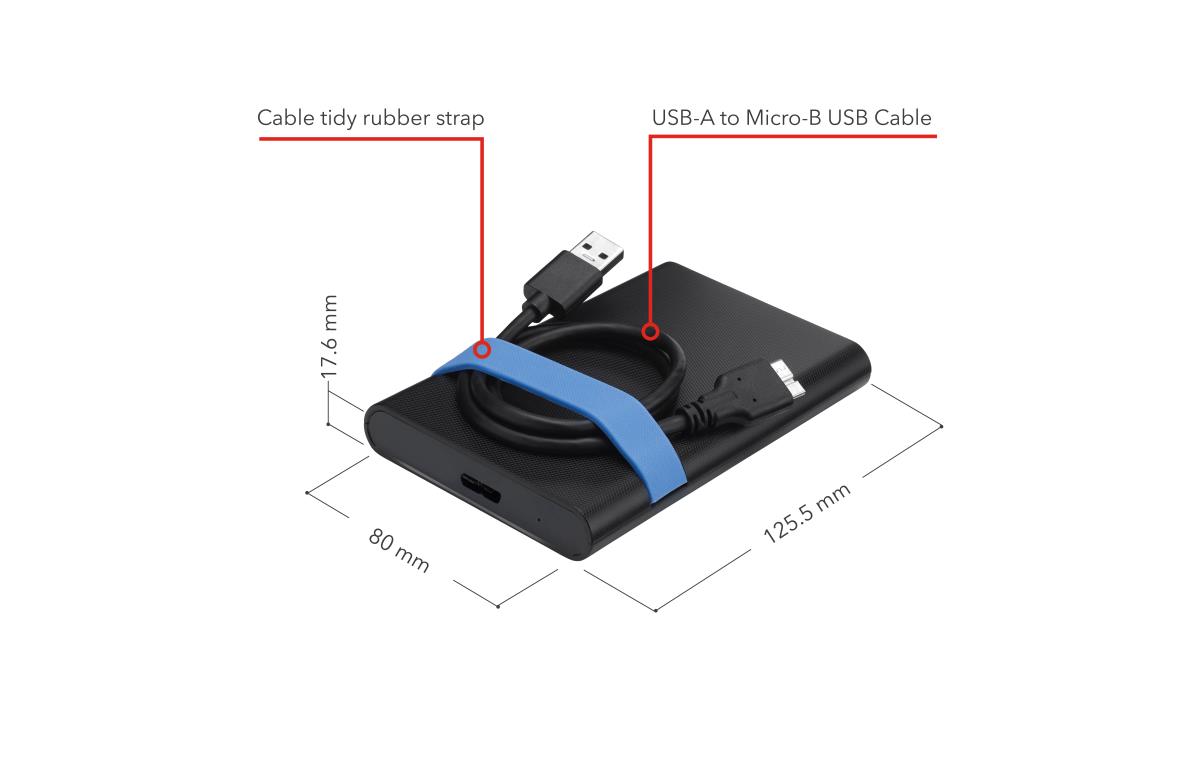 Store'n'Go GEN1Enclosure Kit 2.5