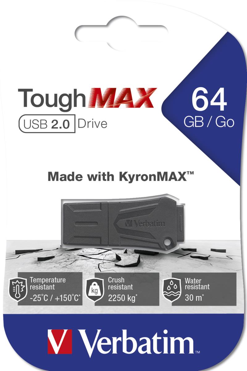 Toughmax USB 2.0 Drive 64GB USB A thumbnail