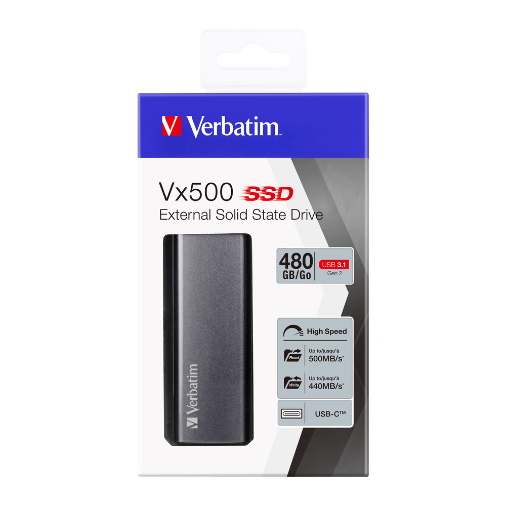 VX500 EXTERNAL SSD USB 3.1 G2 480GB thumbnail