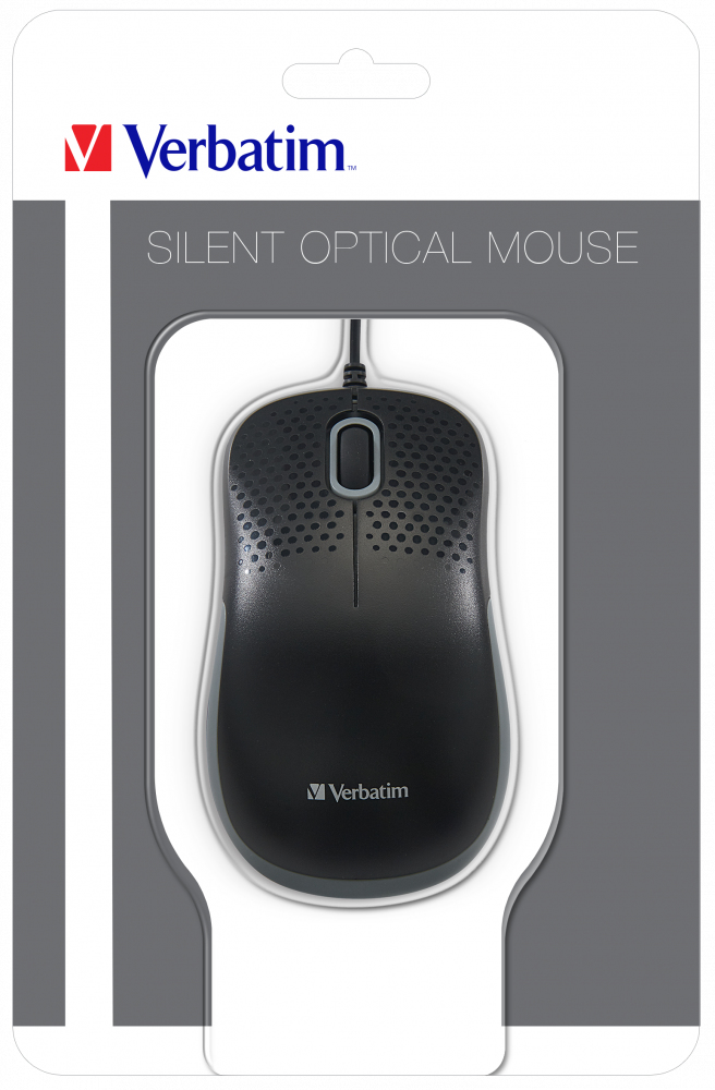 SILENT OPTICAL MOUSE BLACK thumbnail