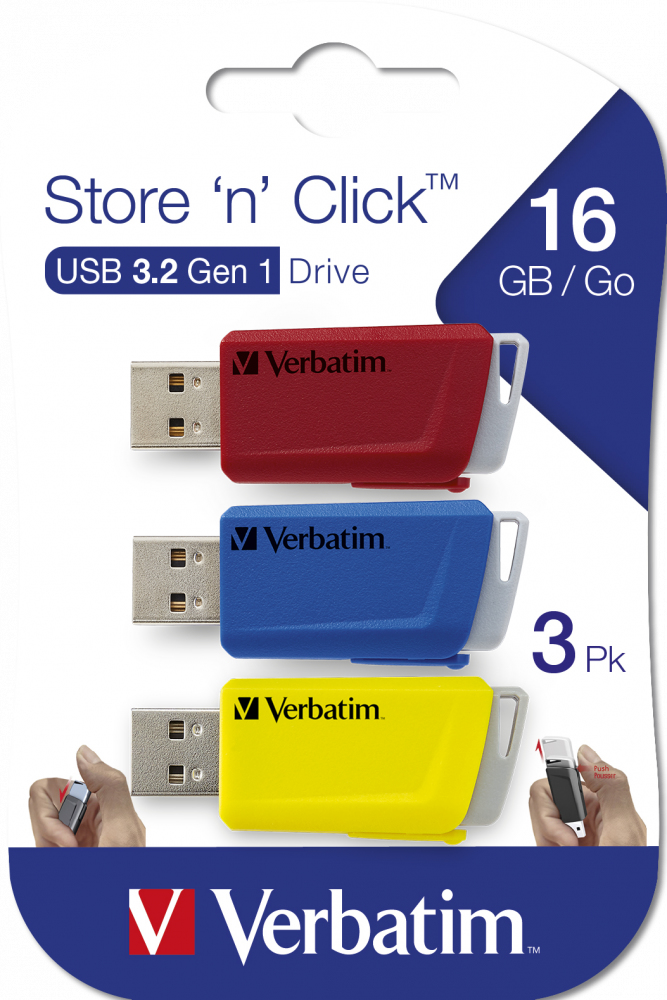 V Store n Click USB 3.0 3x16GBR/B/Y thumbnail