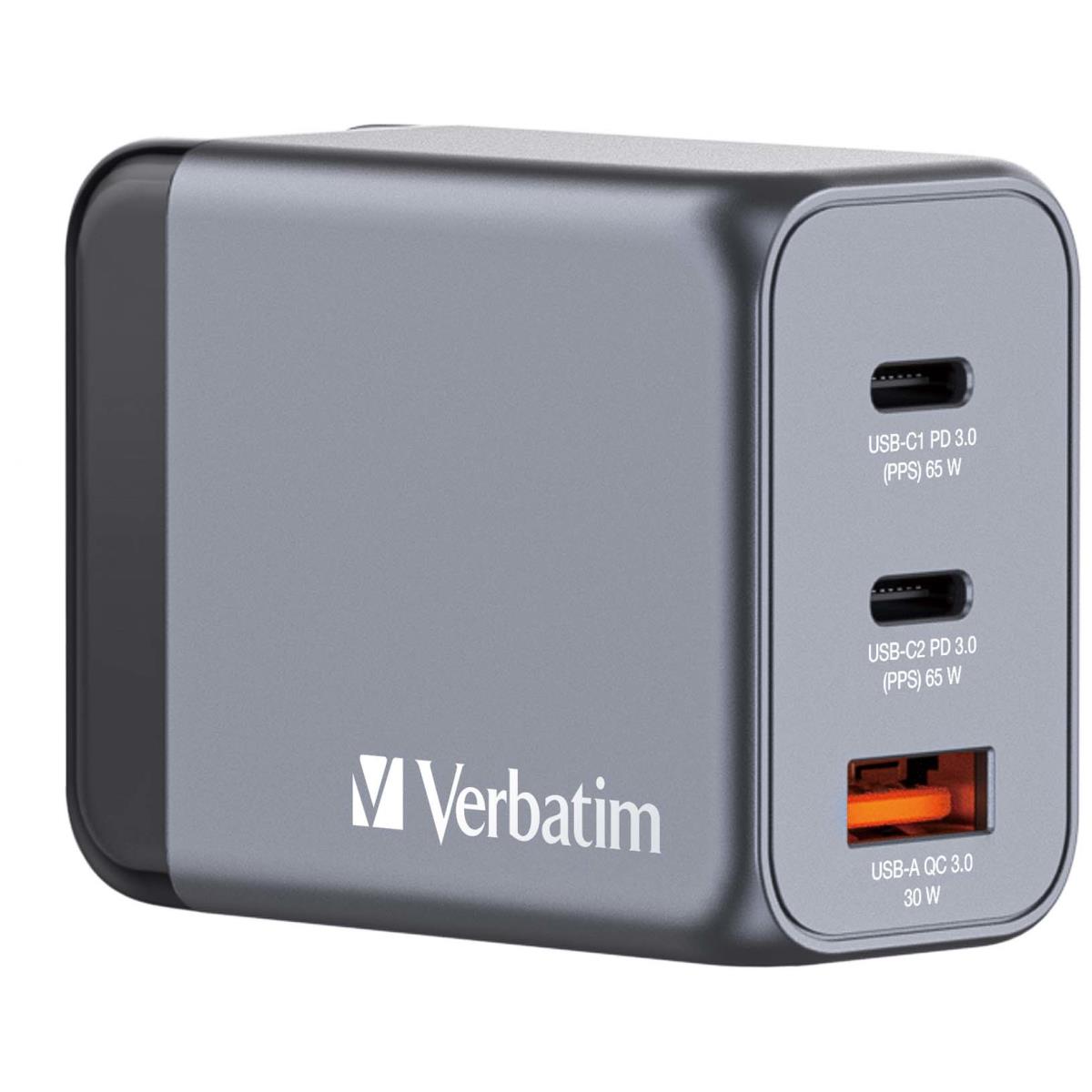 65W 3-Port GaN Wall Charger thumbnail