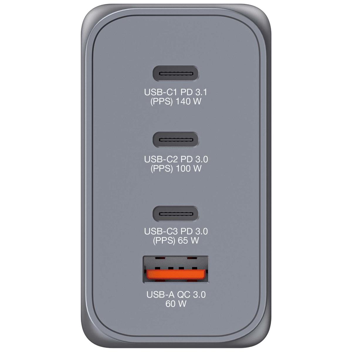240W 4-Port GaN Wall Charger thumbnail