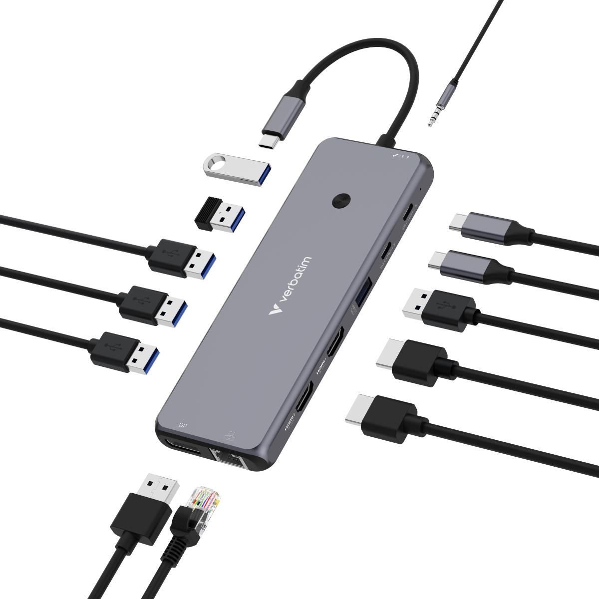 USB-C PRO MULTIPORT HUB 13 PORT CMH-13 thumbnail