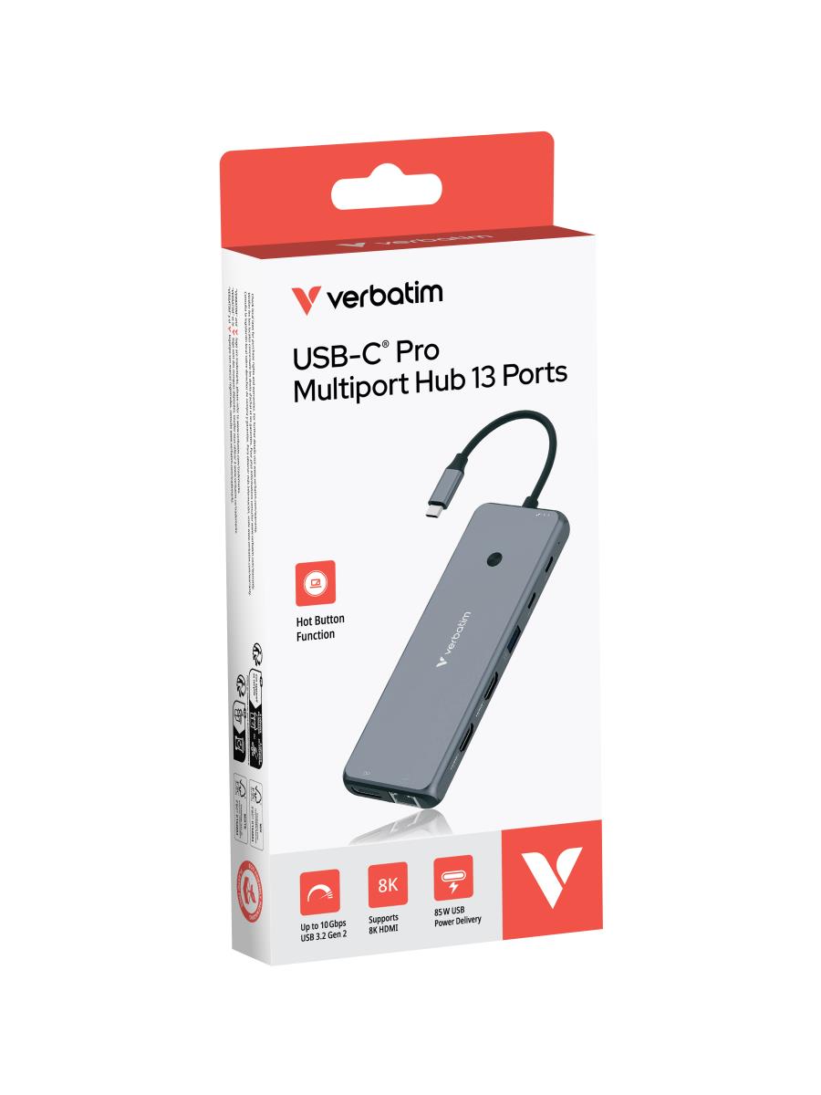 USB-C PRO MULTIPORT HUB 13 PORT CMH-13 thumbnail
