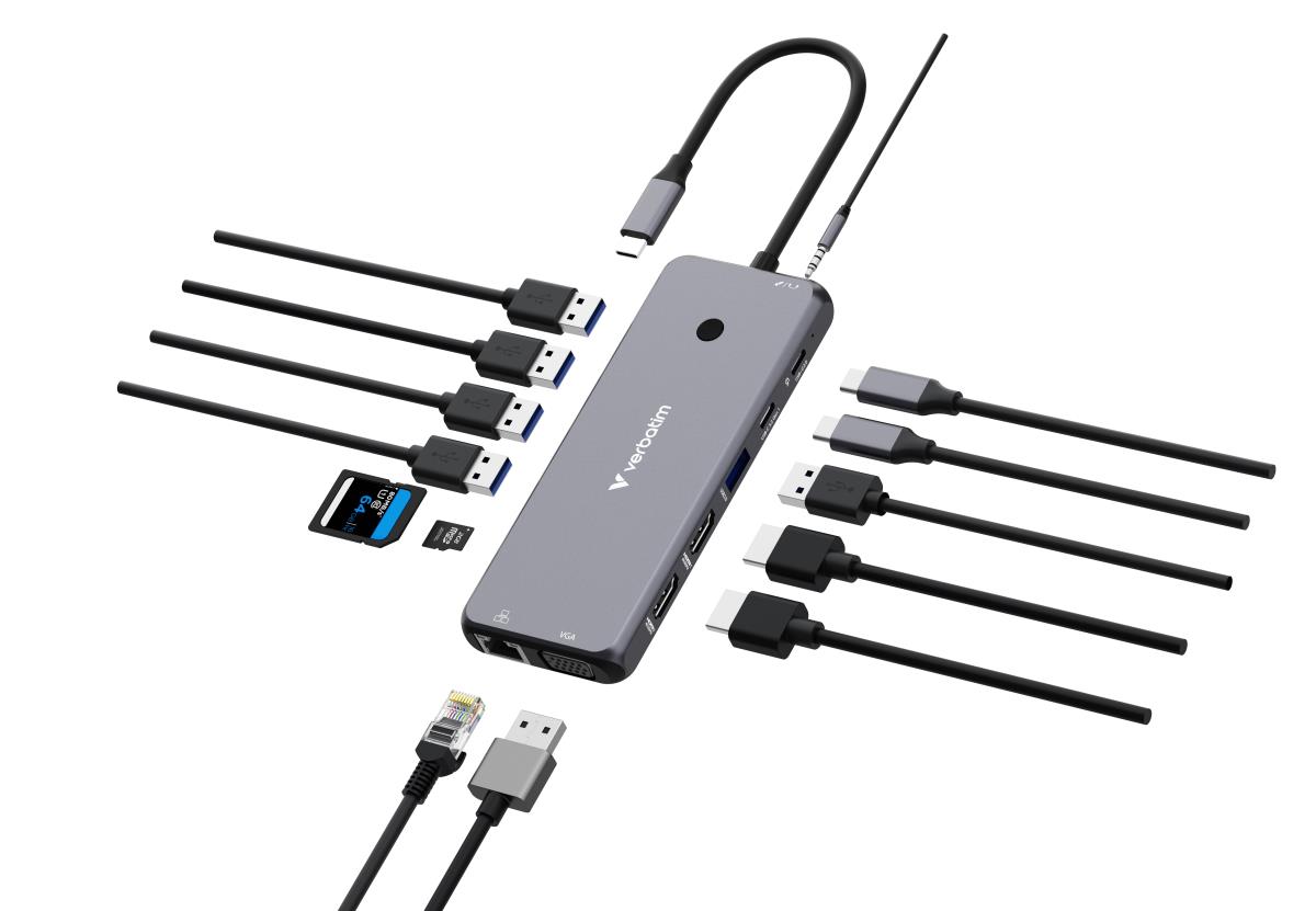 USB-C PRO MULTIPORT HUB 14 PORT CMH-14 thumbnail