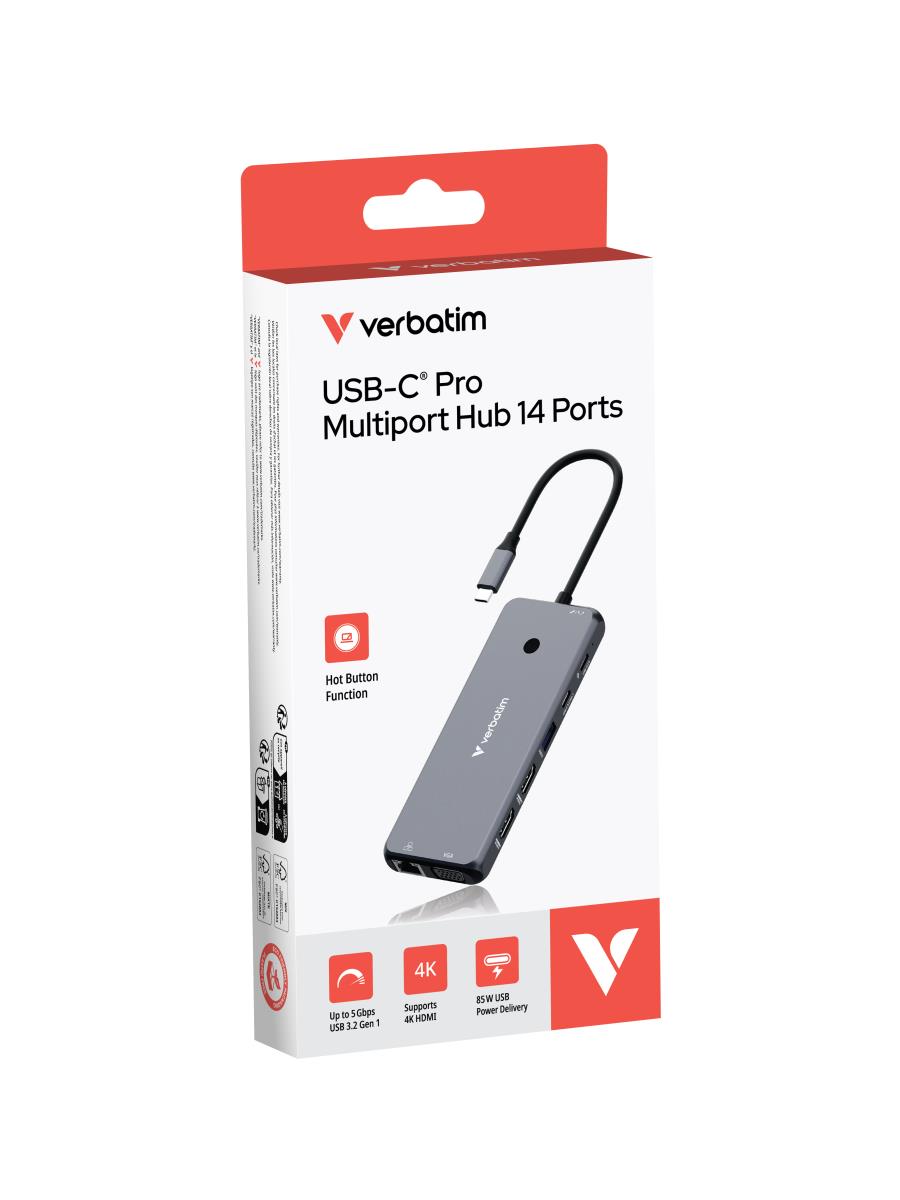 USB-C PRO MULTIPORT HUB 14 PORT CMH-14 thumbnail