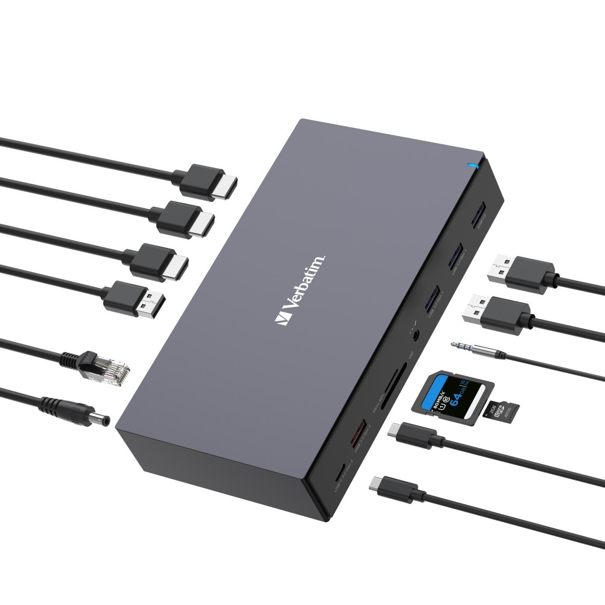 USB-C Pro Docking Station 17 Port CDS-17 thumbnail