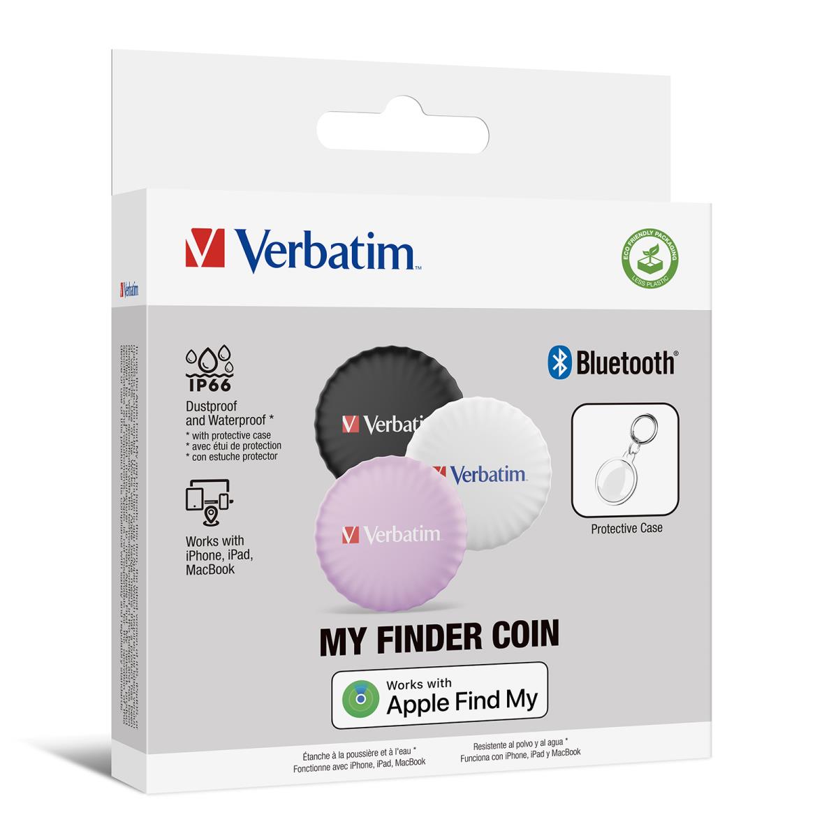 EU Product - MYFC-03BWP My Finder Coin Bluetooth 3 pack B/W/P thumbnail