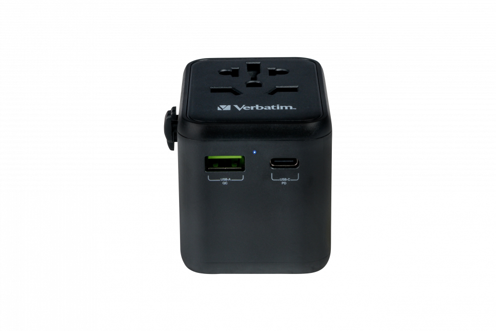 Universal Travel Adapter UTA-02 PD20W / QC / 1xUSB thumbnail