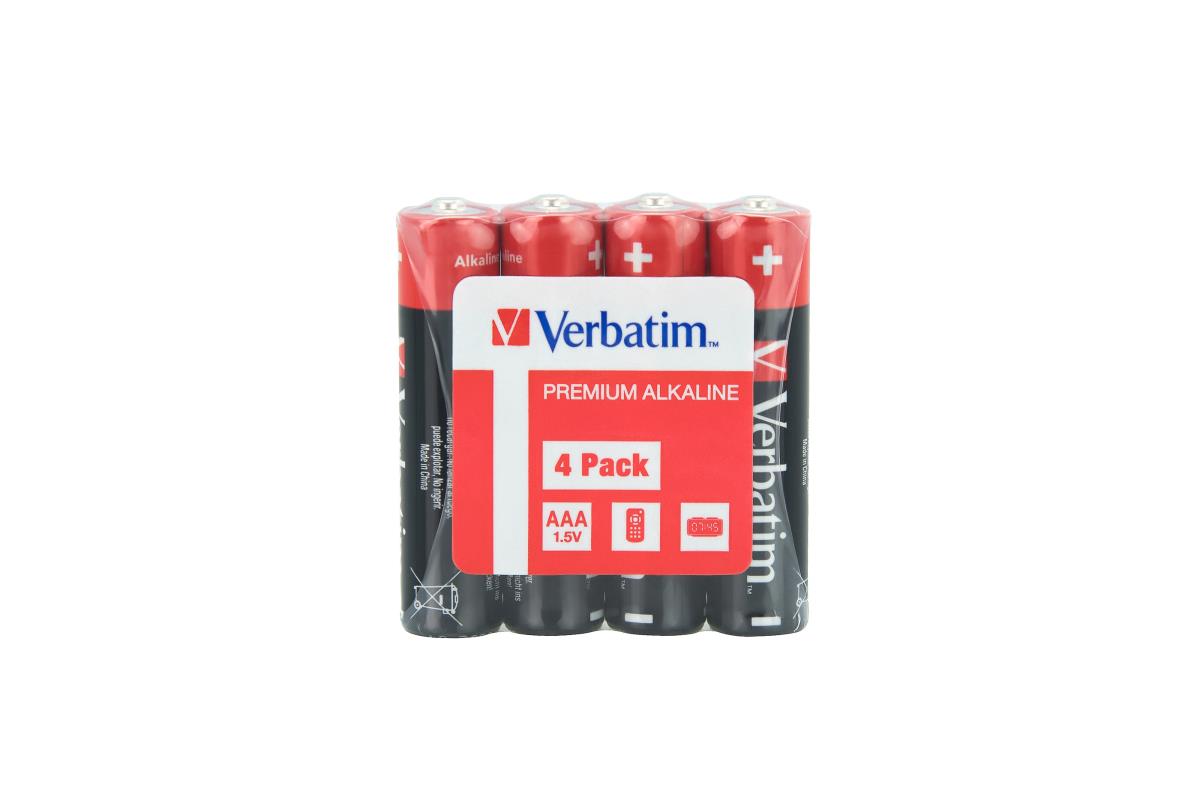 ALKALINE BATTERY AAA4 PACK (SHRINK WRAP) thumbnail