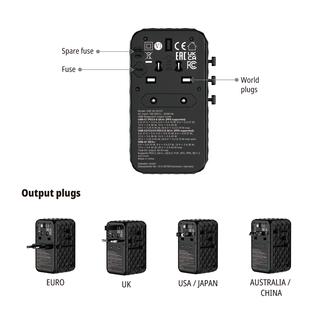 Charge n Travel Dmnd 85W CNT-02 thumbnail