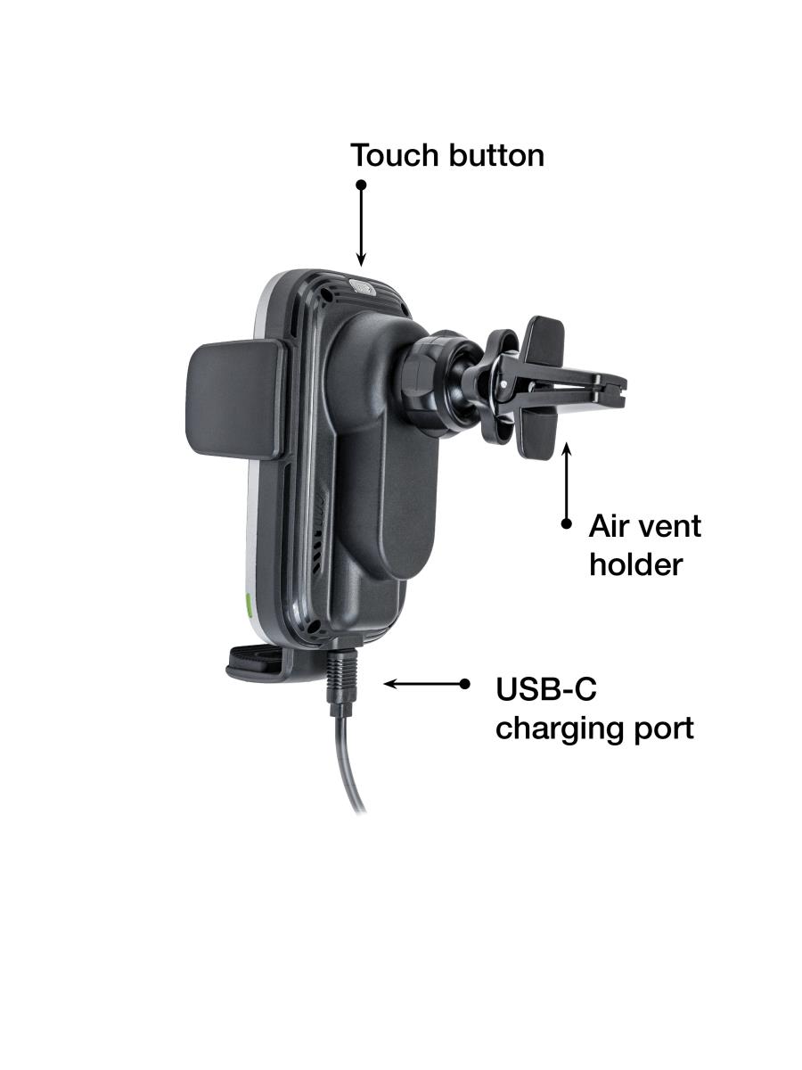 FWC-03 Pro Qi Fast Wireless Car Charger thumbnail