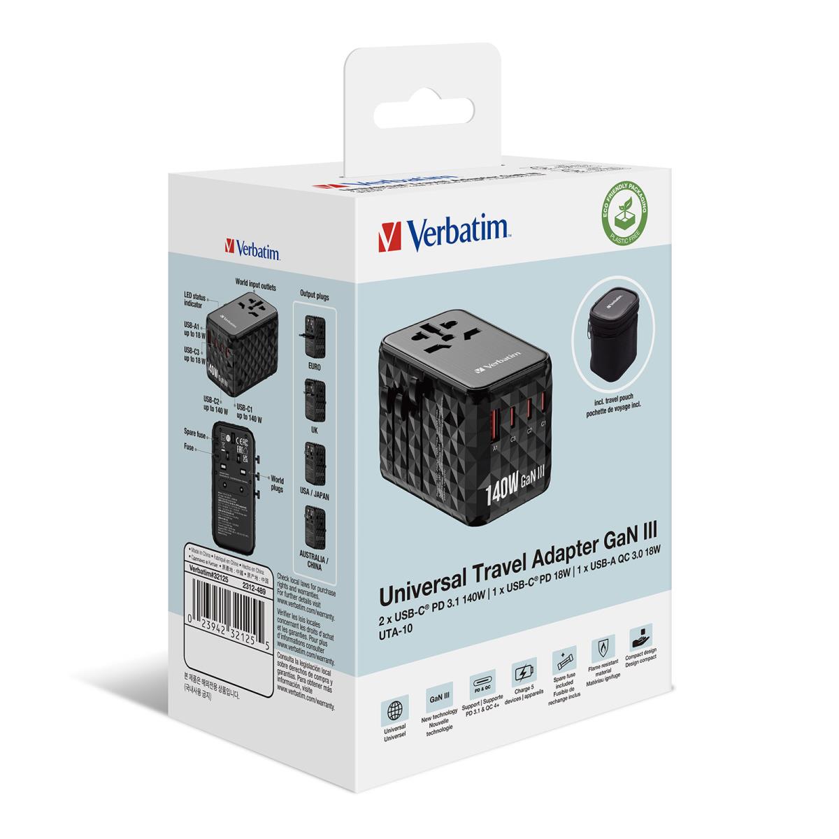 GaN III Universal Travel Adapter UTA-10 thumbnail