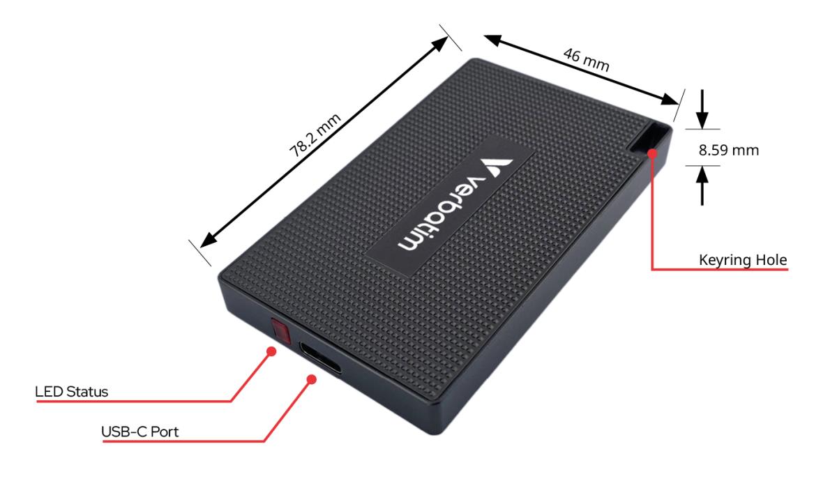 Metal Mini SSD USBC 3 G2 512GB thumbnail