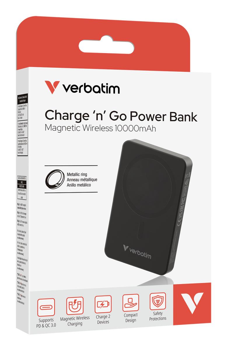 Charge Go Mag Wless 10000 Blk thumbnail