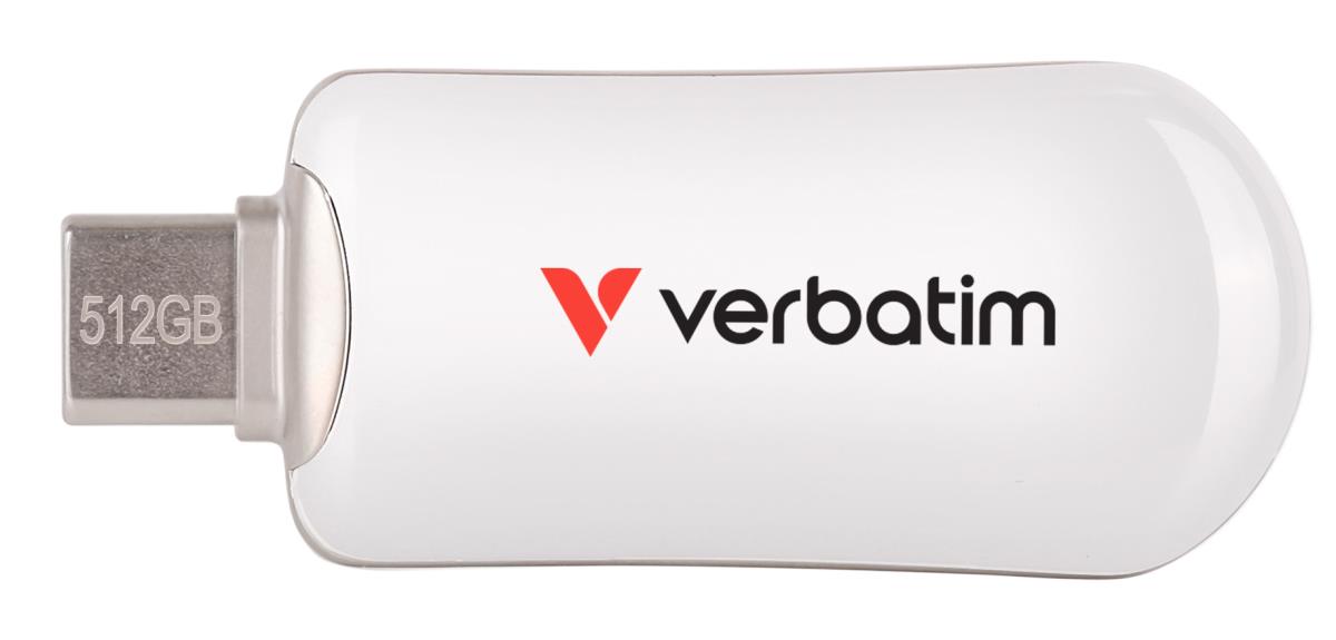 Plectra White 512GB USB-C Flash Drive 30231 thumbnail
