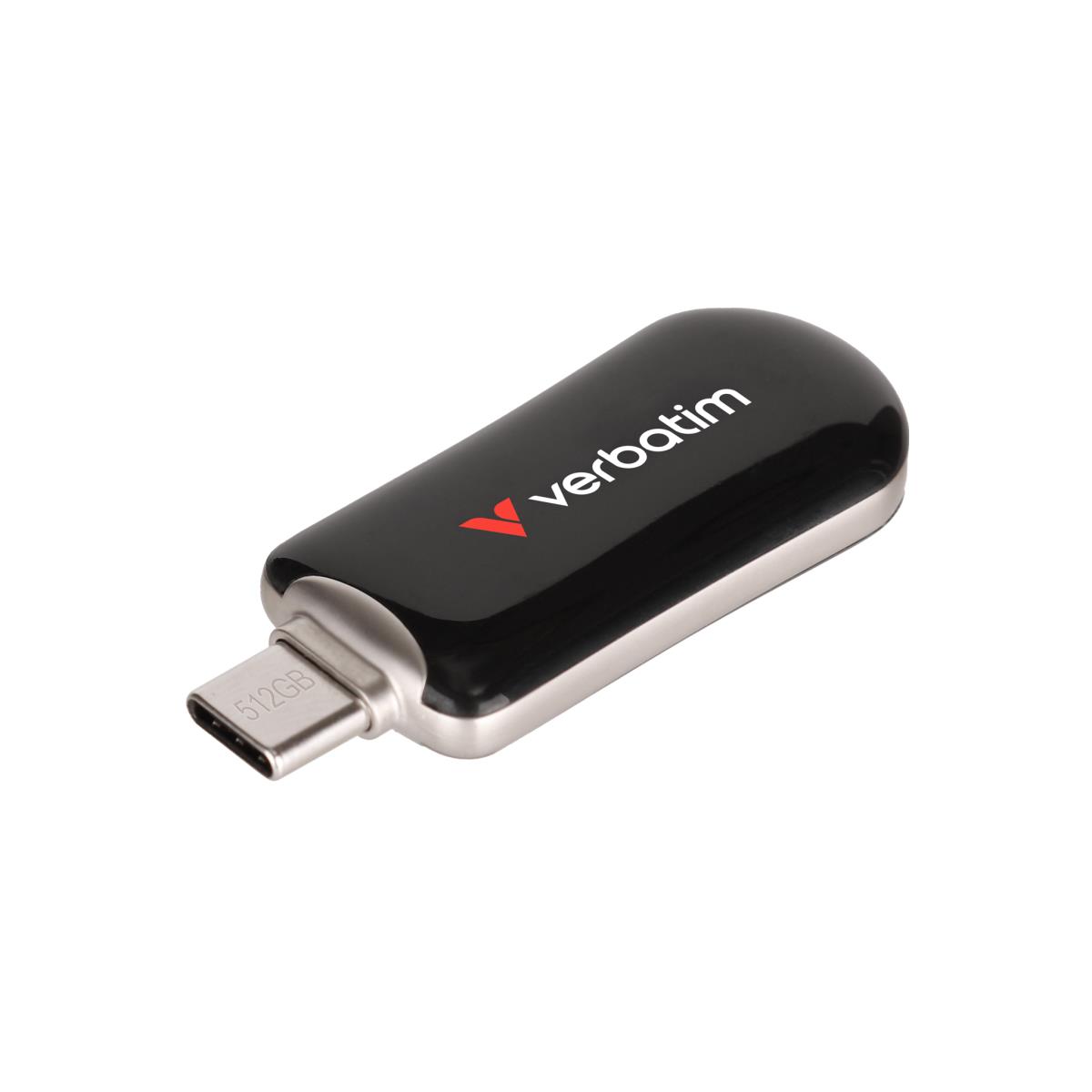 Plectra Black 512GB USB-C Flash Drive 302 thumbnail
