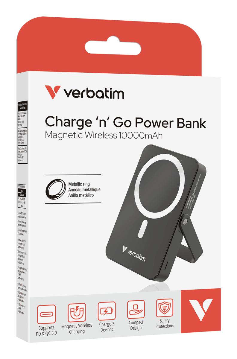 Charge Go MagWless 10000 St Blk thumbnail