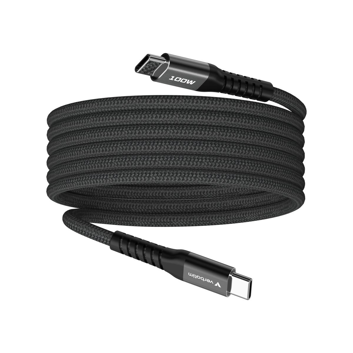 Sync & Charge 100W Magnetic Cable - Black thumbnail