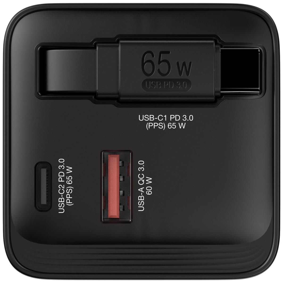 GaN Charger 65W 2 Pt retr cab thumbnail