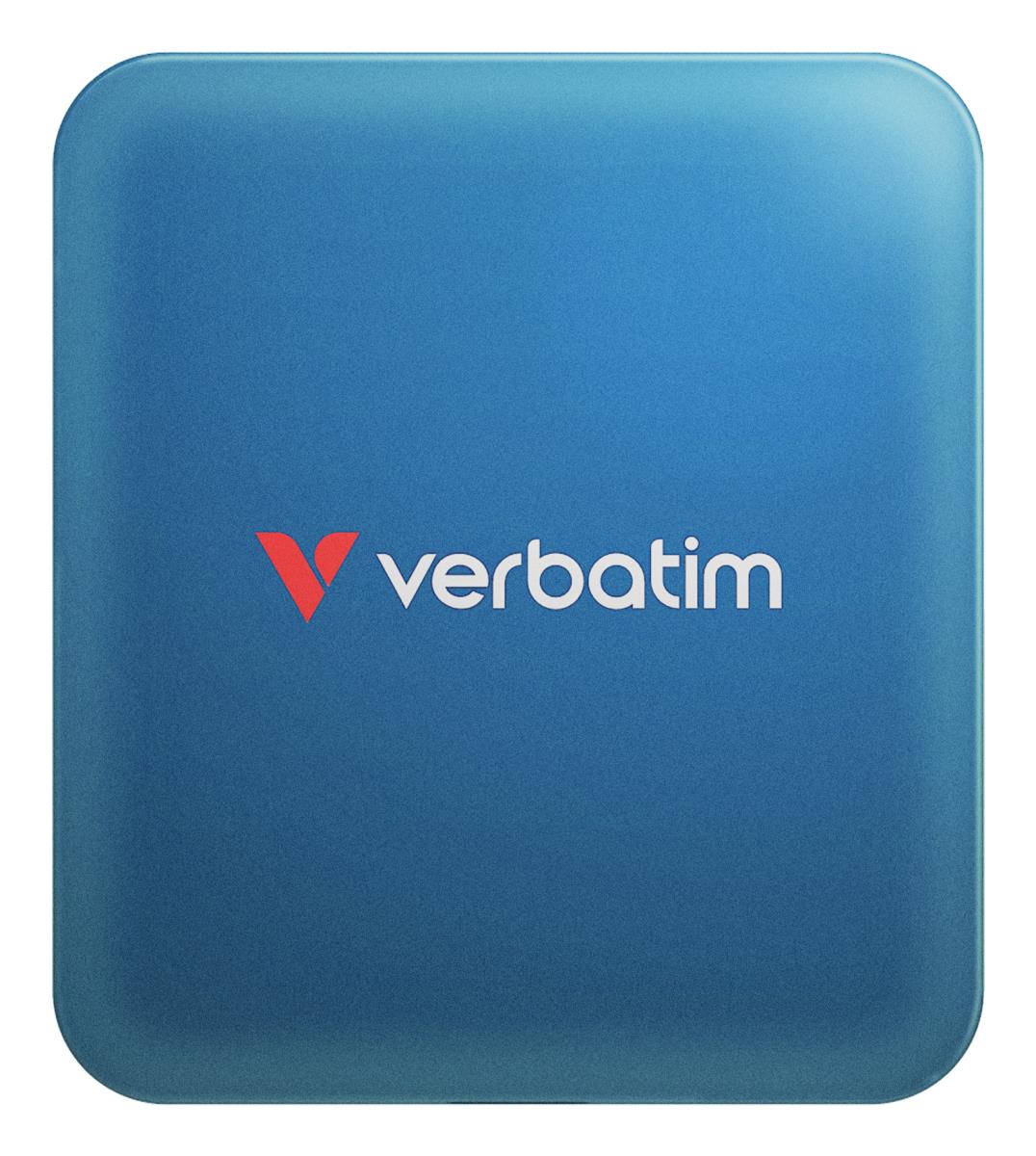 EU Product - SSD 1TB   Verbatim SnapBack SSD   1TB Blue Metallic thumbnail