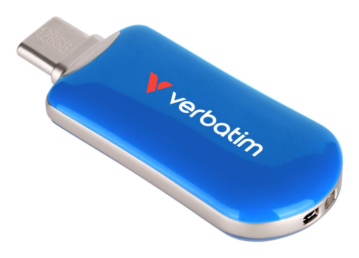 Plectra USB-C Blue 128GB thumbnail