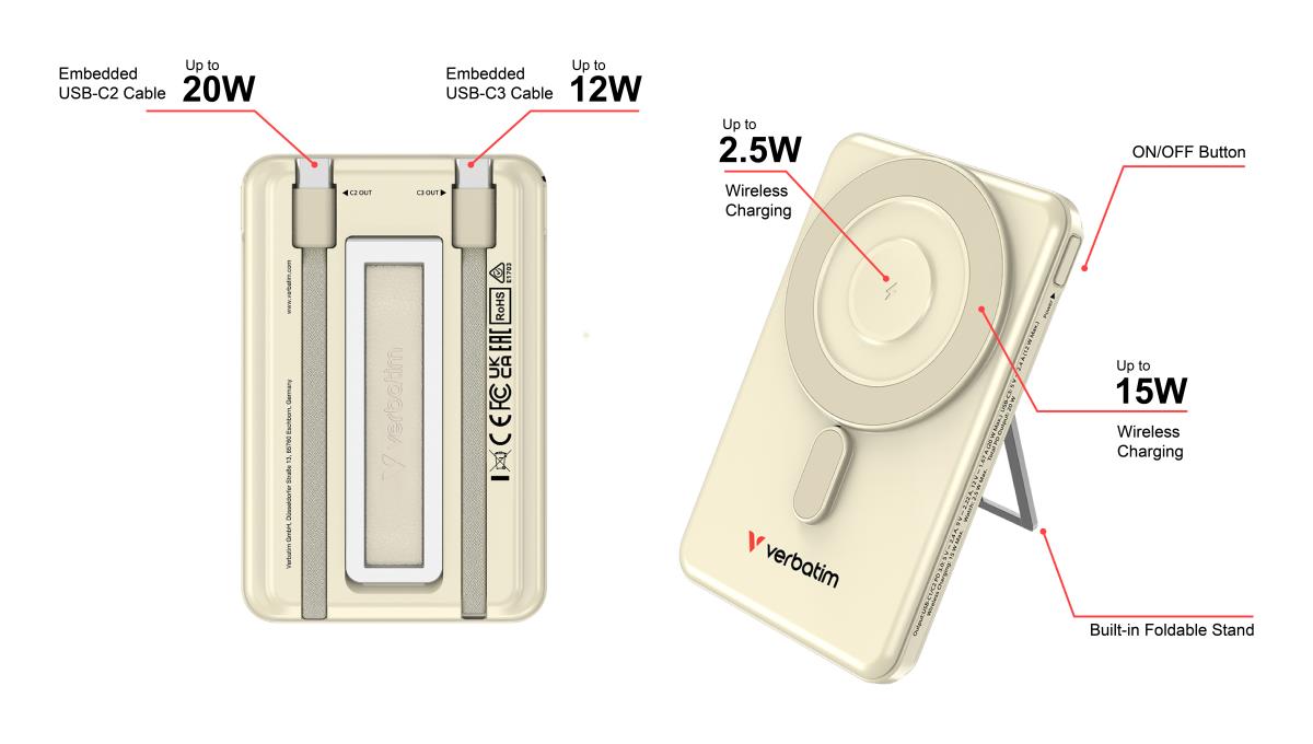 CnG 2C PB Wless 5000mAh Gold thumbnail