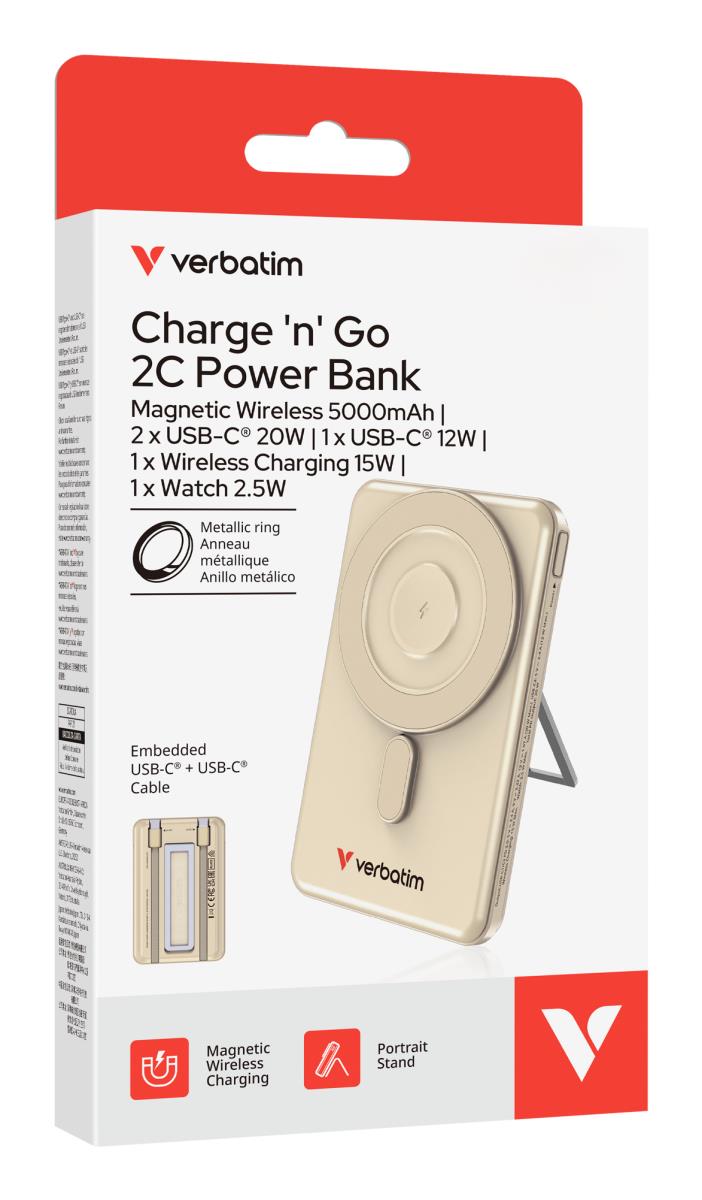 CnG 2C PB Wless 5000mAh Gold thumbnail