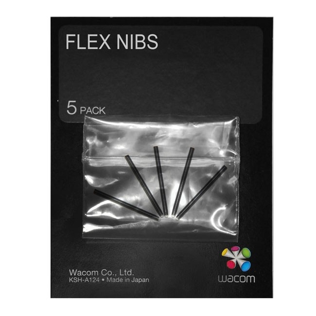 Flex nibs 5 pack for Intuos4/5 ACK-20004 thumbnail