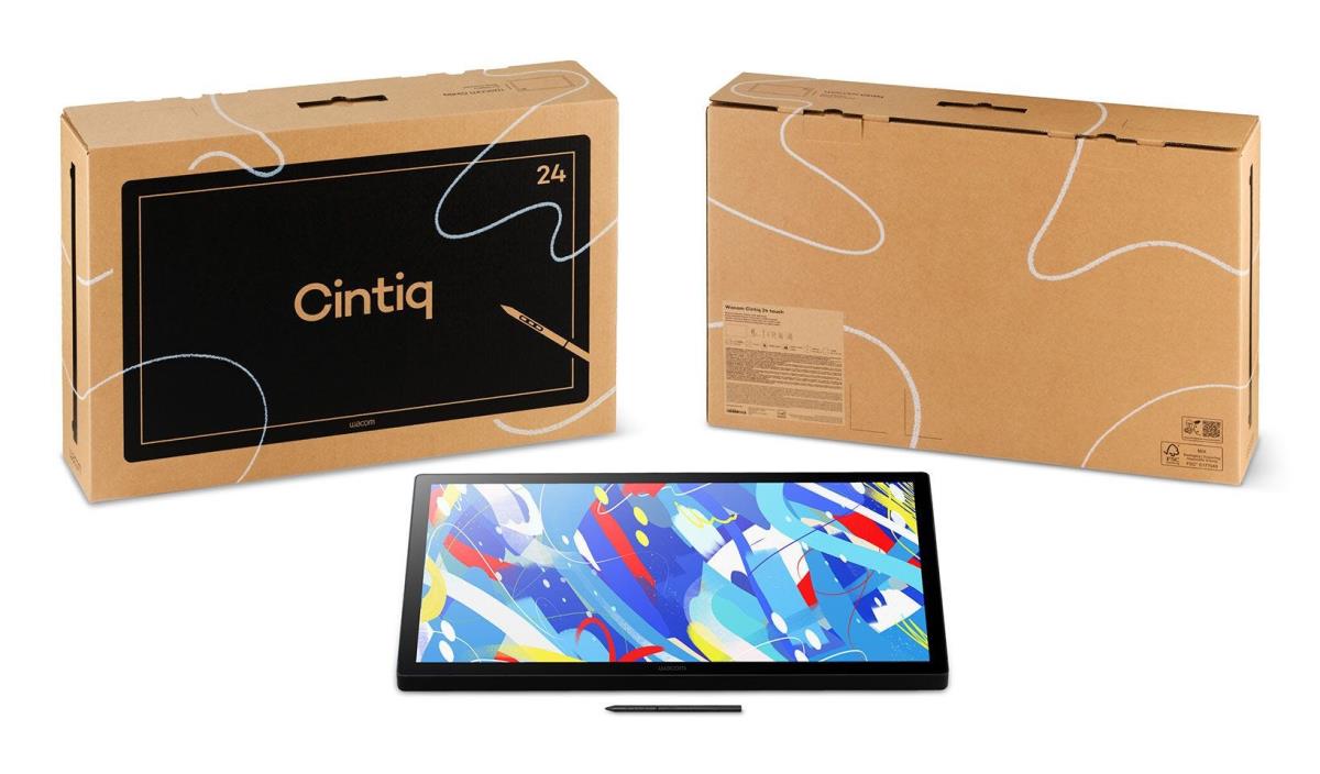 NEW Wacom Cintiq 24 touch DTH246K0B thumbnail