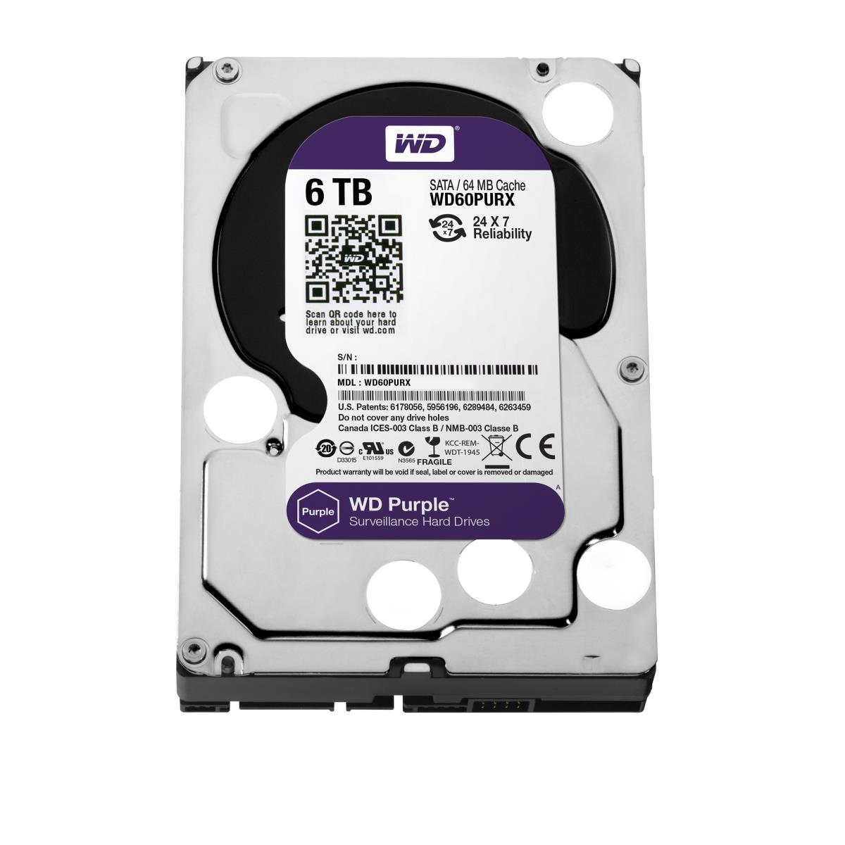 EU Product - WD Purple 6 24x7 thumbnail