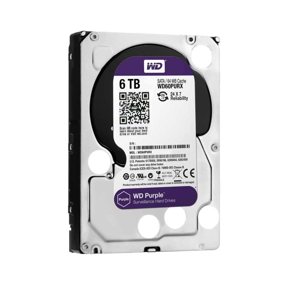 EU Product - WD Purple 6 24x7 thumbnail