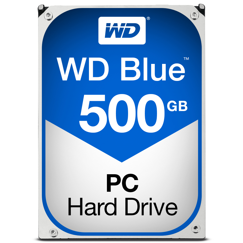 Hard Drive - Wd Blue WD5000AZRZ - 500GB - SATA 6Gb/s- 3.5in - 5400Rpm - 64MB Buffer thumbnail