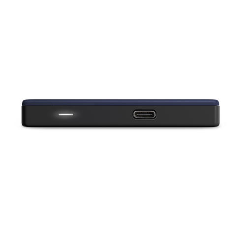 WD My Passport Ultra WDBC3C0020BBL - Hard drive - encrypted - 2 TB - external (portable) - USB 3.0 (USB-C connector) - 256-bit AES - blue thumbnail