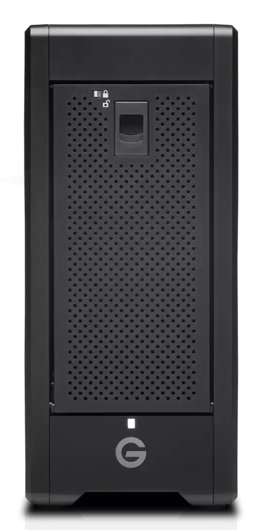 Professional G-RAID SHUTTLE 8 - Hard drive array - 96 TB - 8 bays - HDD 12 TB x 8 - Thunderbolt 3, USB 3.2 Gen 2 (external) thumbnail