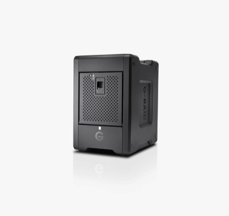 Professional G-RAID SHUTTLE 4 - Hard drive array - 80 TB - 4 bays - HDD 20 TB x 4 - Thunderbolt 3, USB 3.1 Gen 2 (external) thumbnail
