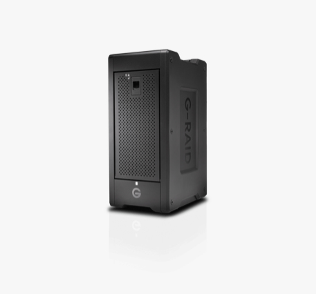 Professional G-RAID SHUTTLE 8 - Hard drive array - 160 TB - 8 bays - HDD 20 TB x 8 - Thunderbolt 3, USB 3.1 Gen 2 (external) thumbnail
