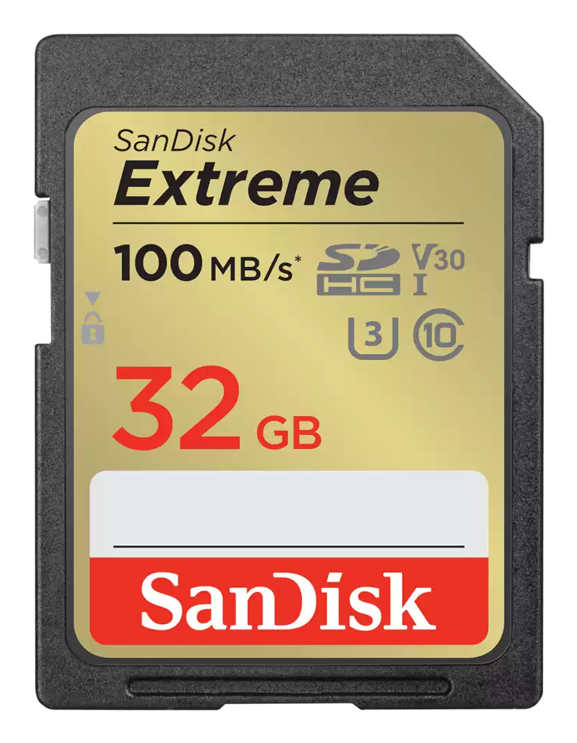 EXTREME 32GB SDHCMEMORY CARD + 1 YEAR RESCUEPRO DELUXE TWIN PACK thumbnail