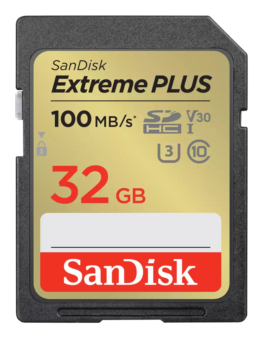 EXTREME PLUS 32GB SDHC MEMORY thumbnail