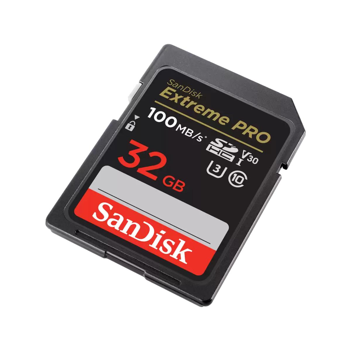 EXTREME PRO 32GB SDHCMEMORY CARD + 2 YEARS RESCUEPRO DELUXE thumbnail
